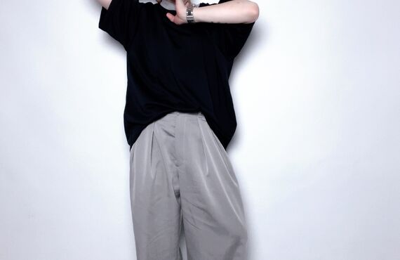 ビッグ2タックワイドパンツ【MAGDALAS】