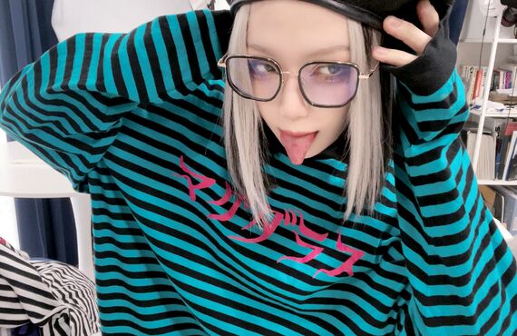 プリントボーダー　ビッグロンTEE【MAGDALAS】